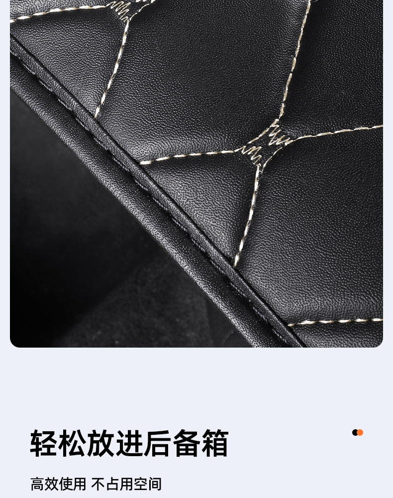 New Cross-Foldable Car Travel Mattress, Full Leather Car Interior Accessories, Seat Cushion, Pet Mat, Dog Mat, Direct Sales from the Manufacturer
