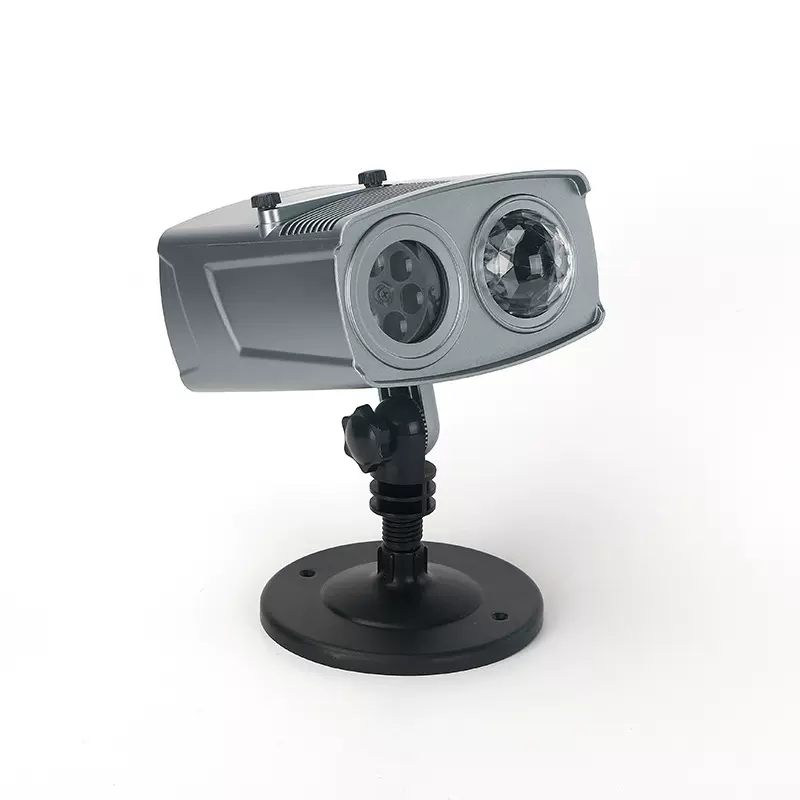 跨境亚马逊新款水波纹装饰灯主题可换七彩立式投影灯厂家批发