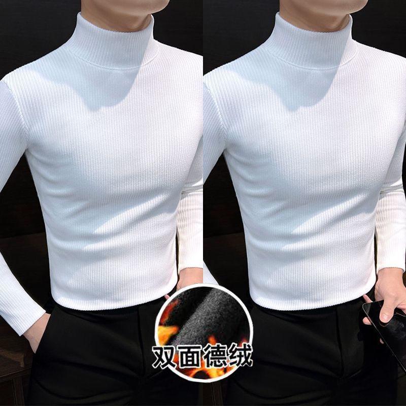 [나사 양면 벨벳] 화이트 + 화이트 [투피스팩]