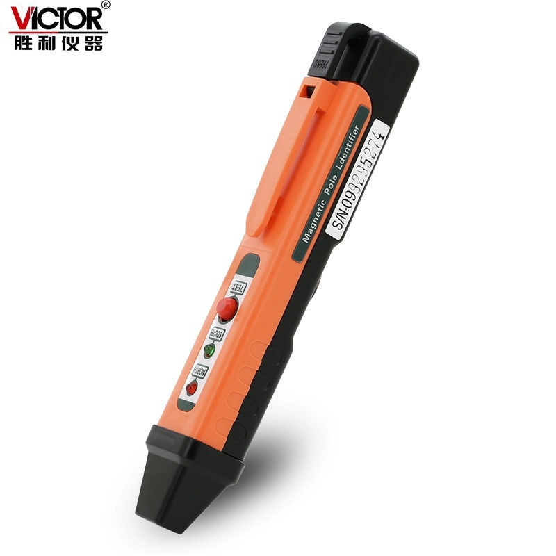 胜利VC862M验磁笔便携式磁极分辨笔高精度磁级鉴别笔NS测量笔