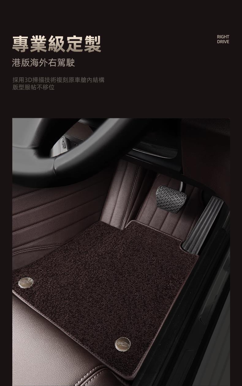 Suitable for Hong Kong and Overseas Versions of Right-Hand Drive Cars, Right-Hand Steering, Right-Hand Driving, Floor Mats, Carpets, Car Floor Mats, and Surrounds