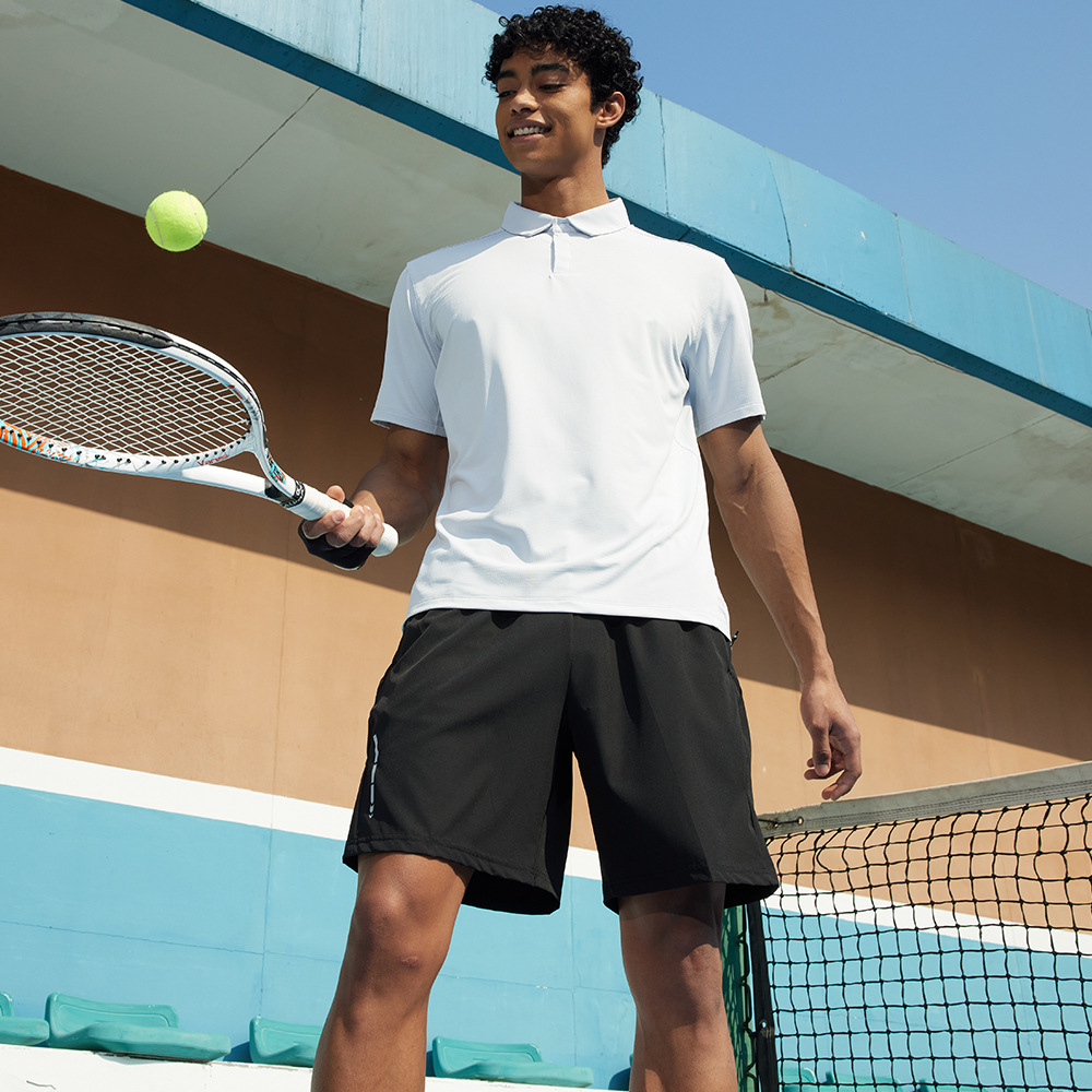 Pantalones cortos deportivos de secado rápido de primavera, pantalones de cinco puntos para correr y fitness para hombres, pantalones de entrenamiento de baloncesto de gran tamaño sueltos, pantalones deportivos de tenis