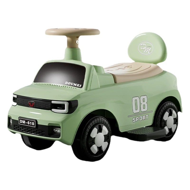 Игрушечный автомобиль Детский балансировочный автомобиль, раздвижной боковой детский поворотный автомобиль, мужской и женский ребенок, Интернет-знаменитости, четырехколесный поворотный игрушечный автомобиль