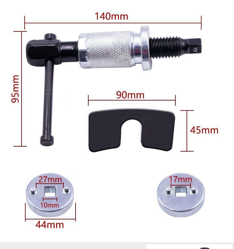 3-Piece Set of Brake Cylinder Adjustment Kit, Brake Pad Replacement Tool, Brake Pad Adjuster, Disc Brake Adjustment Tool