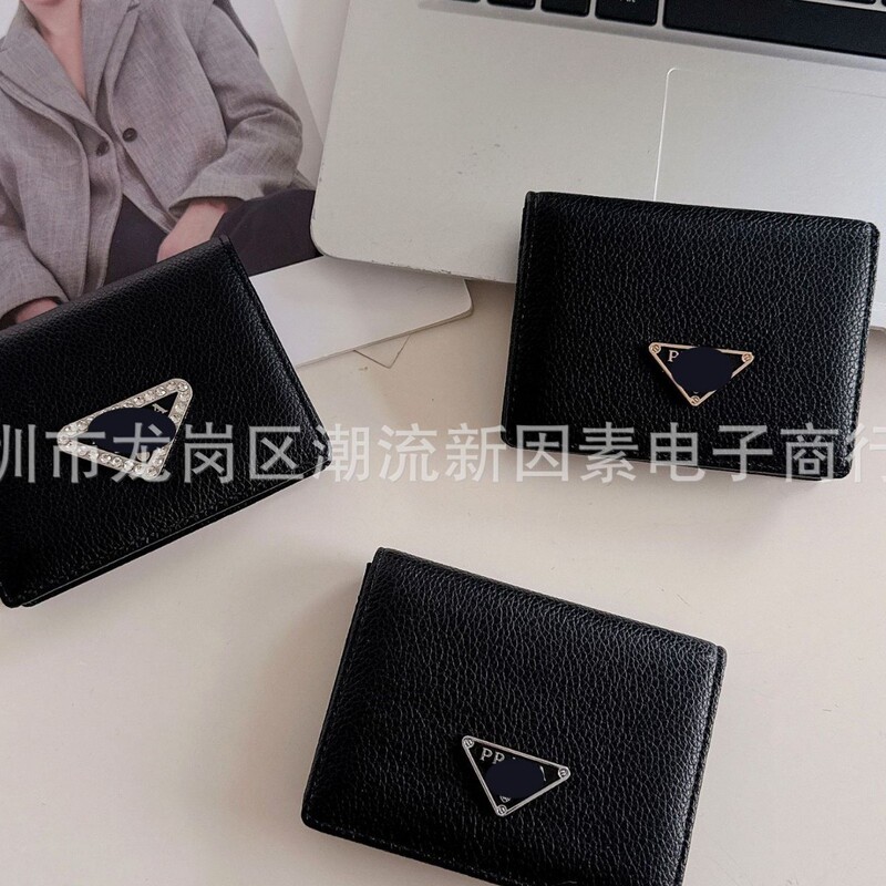 2025 Trendy Fashion Women's Folding High-Value Multi-Card Slot Coin Purse Short Storage Portable Niche Design Women 2025 Trendy Fashion Women's Folding High-Value Multi-Card Slot Coin Purse Short Storage Portable Niche Design Women