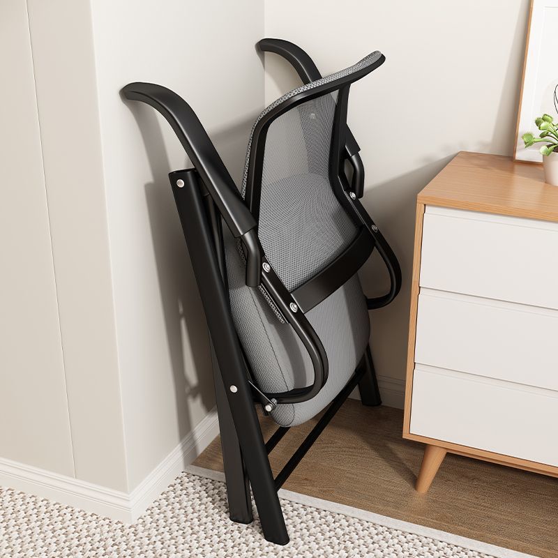 Silla de oficina plegable silla de computadora de oficina doméstica silla de ocio de oficina moderna silla de respaldo cómodo