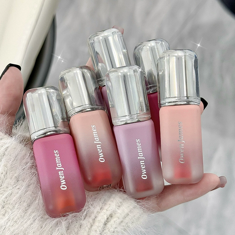 Оуэн Джеймс корейская помада для губ Velvet matte поверхность не тускнеет долговременная насыщенность помада в глане