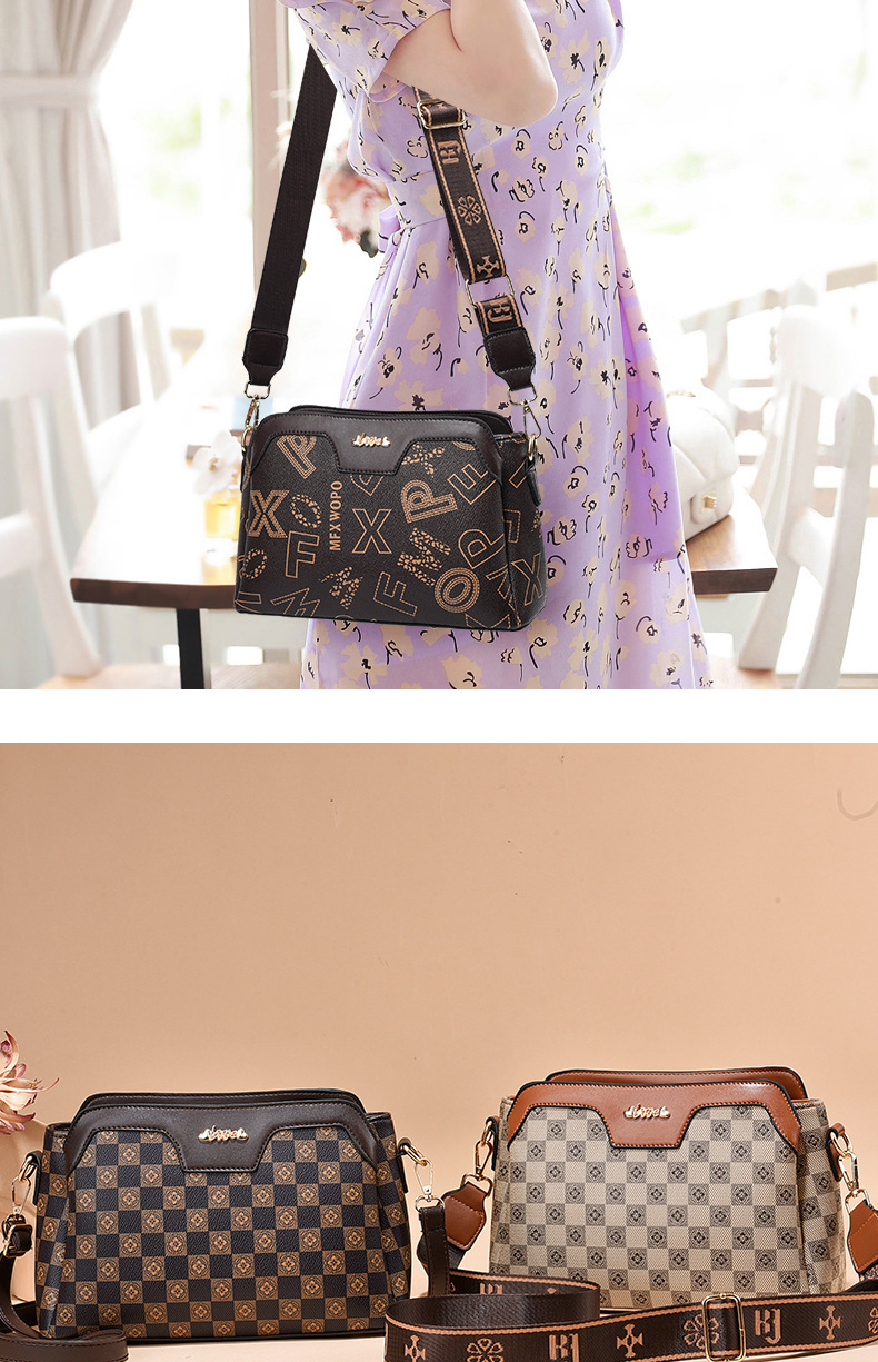 Versatile Women's Crossbody Bag Large Capacity Shoulder Bag Set_voghion.com