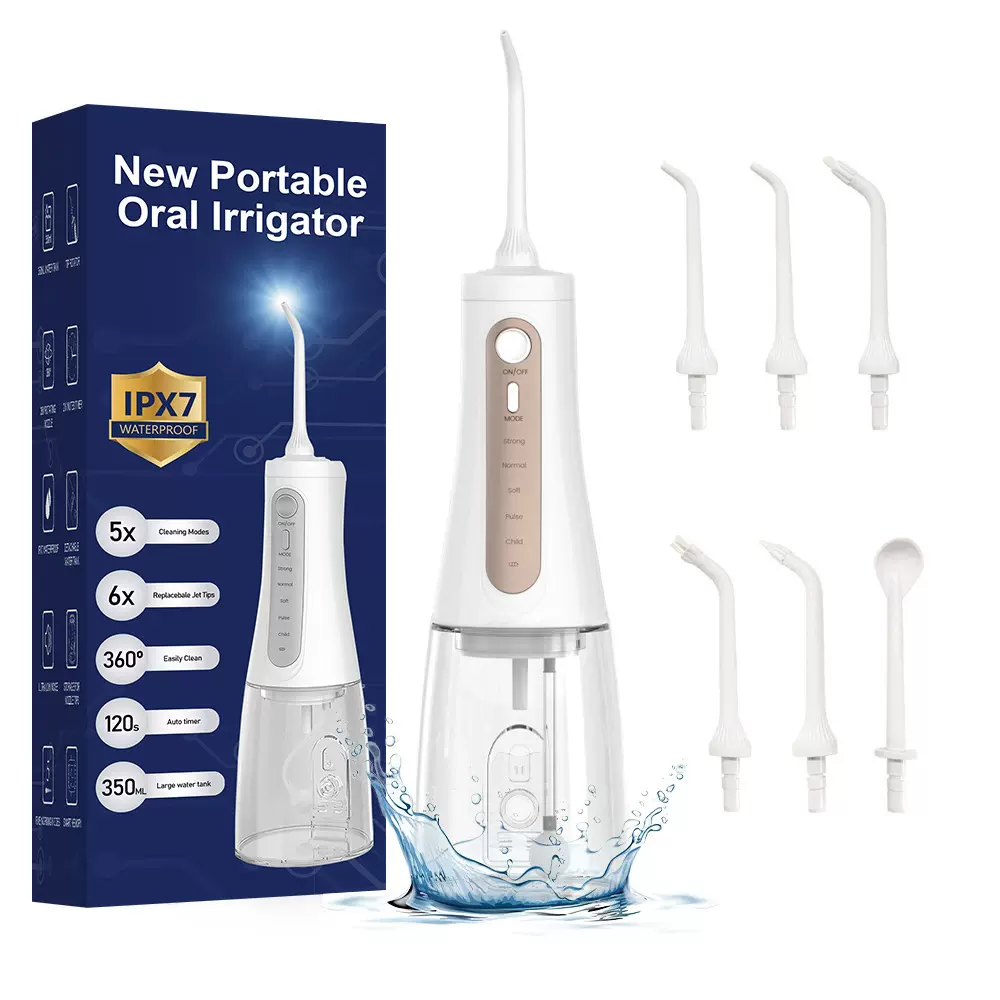 工厂直销便携冲牙器电动口腔清洁洗牙器去结石冲洗器洗牙机水牙线