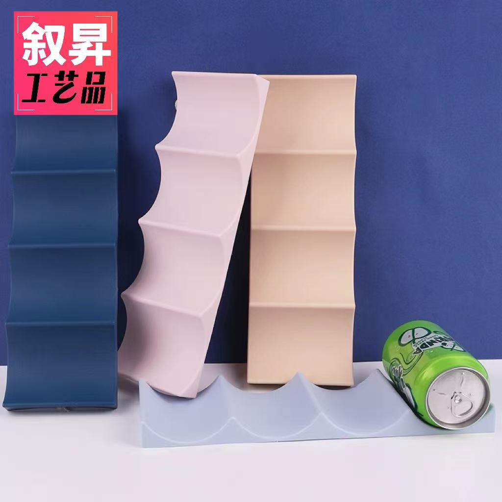 Amazon Cross-Border Red Wine Storage Rack Desktop Wine Storage Rack Home Kitchen Refrigerator Special Plastic Beverage Rack