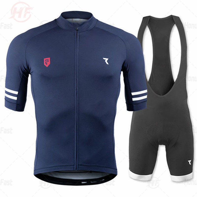 Cycling Suit Set Triathlon Cycling Suit Cycling Uniform Ryzon Men's Cycling Suit Set Breathable