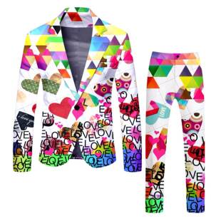 Romantic Valentine's Day Trendy Men's Suit�����r�����������b