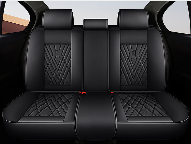 2025 Summer New Nappa Leather All-Season Car Seat Covers Amazon Cross-Border Wholesale Car Seat Cushions