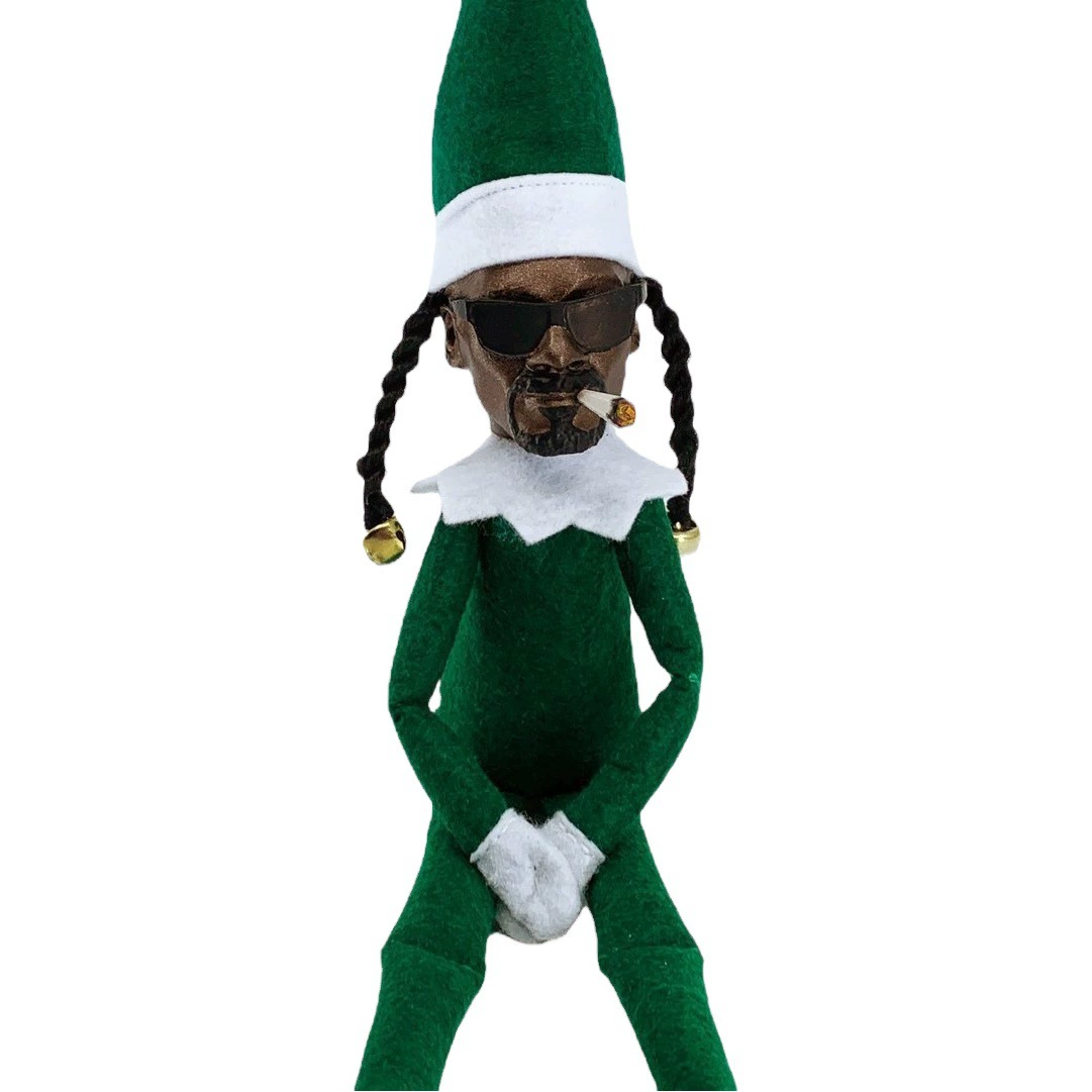 Рождественские украшения Патрик Кукла Снуп Эльф Кукла Снуп на Stoop Ирландия