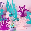 Marine decorations suitable for photo sessions, table jewelry, set, mermaid