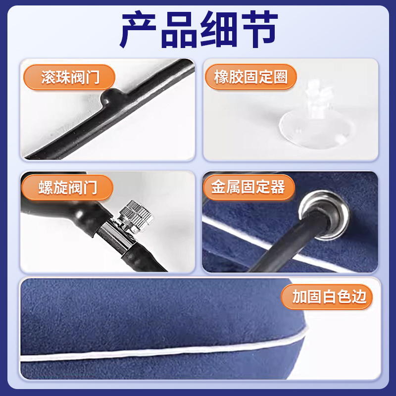颈椎牵引器充气式颈托医疗护颈脖子病矫正家用医用治疗拉伸富贵包|undefined