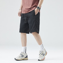 新款夏季美式复古工装短裤男潮牌户外休闲裤潮流速干百搭五分男裤