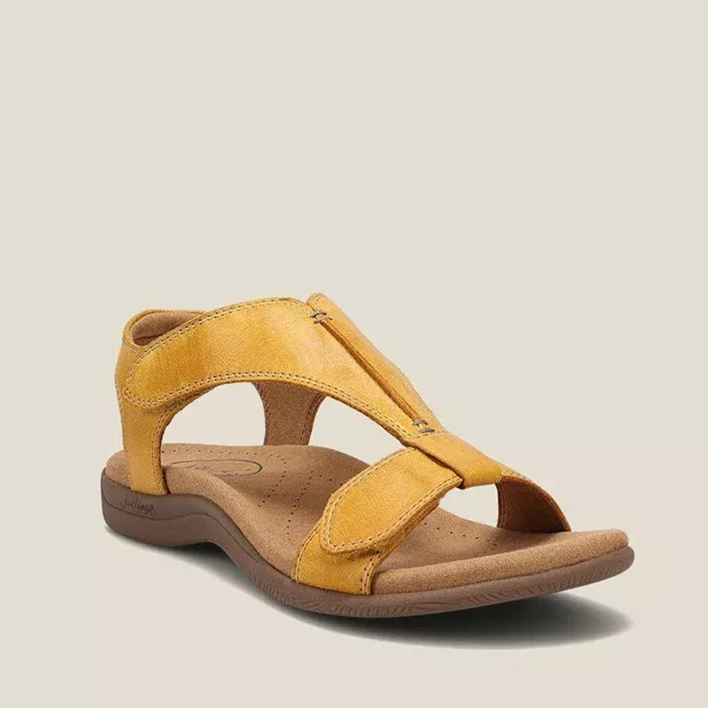 sandals platform wedge heel with velcro