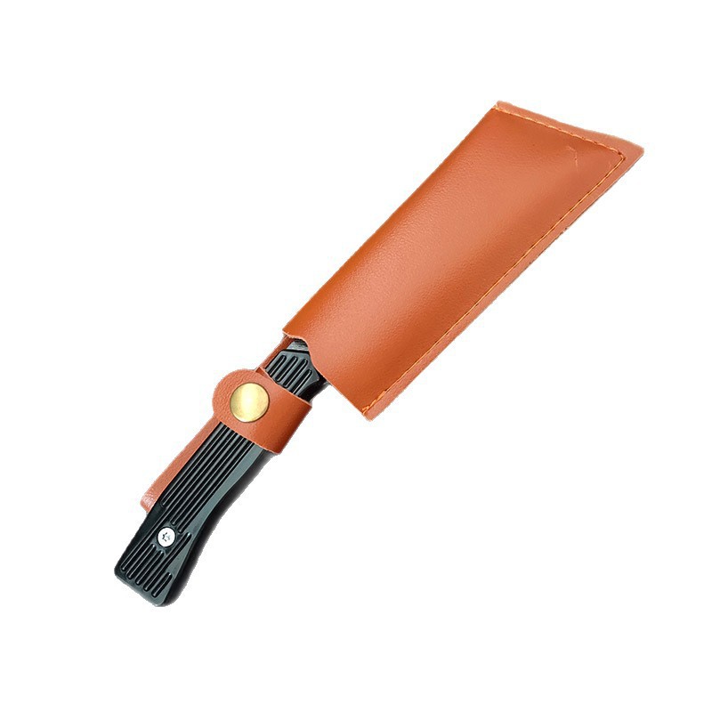 Cuchillo de cocina de acero inoxidable cuchillo de cocina doméstico cuchillo de corte de carne al aire libre cuchillo de fruta portátil cubierta