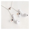 Protective fashionable space headphones, cartoon cute universal necklace, bluetooth