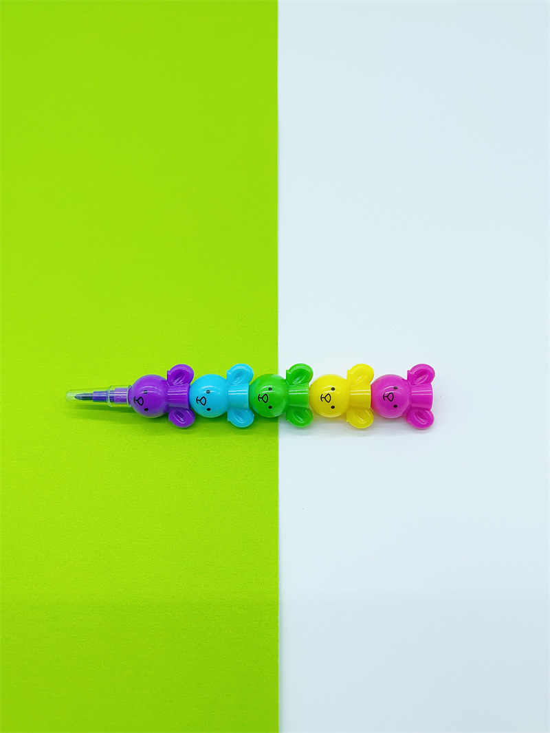 Mayorista transfronteriza multicolor resaltador mini fruta encantador resaltador multicolor conjunto de dibujo puntero marcador pluma