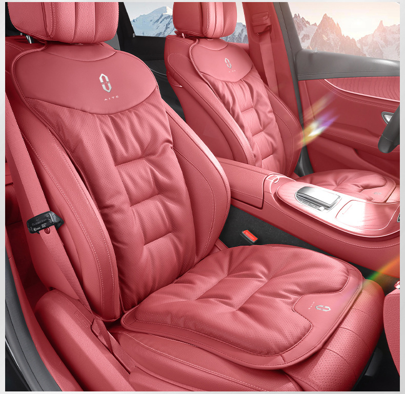 Suitable for Mercedes-Benz Audi Bmw 2024 New Car Seat Cushion, Breathable Four-Season Universal Seat Cushion