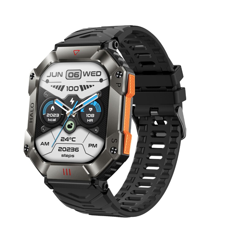 Smart watch outdoor sports multiple detection functions Bluetooth connection performance powerful KR80 sports Smart Watch