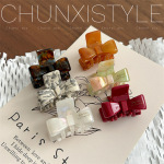 小蝴蝶结~4cm小号刘海夹简约网红侧边夹醋酸发夹韩国迷你抓夹子女