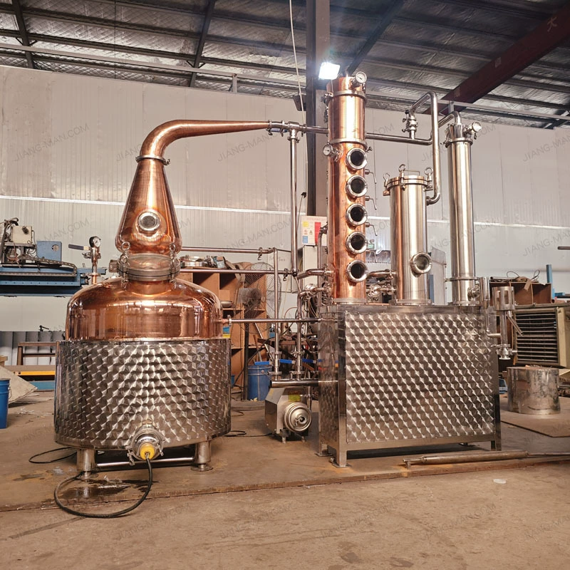 [Оборудование для пивоварения] Производители прямого оборудования для дистилляции фруктового вина Дистиллятор меди Дистиллятор рисового вина