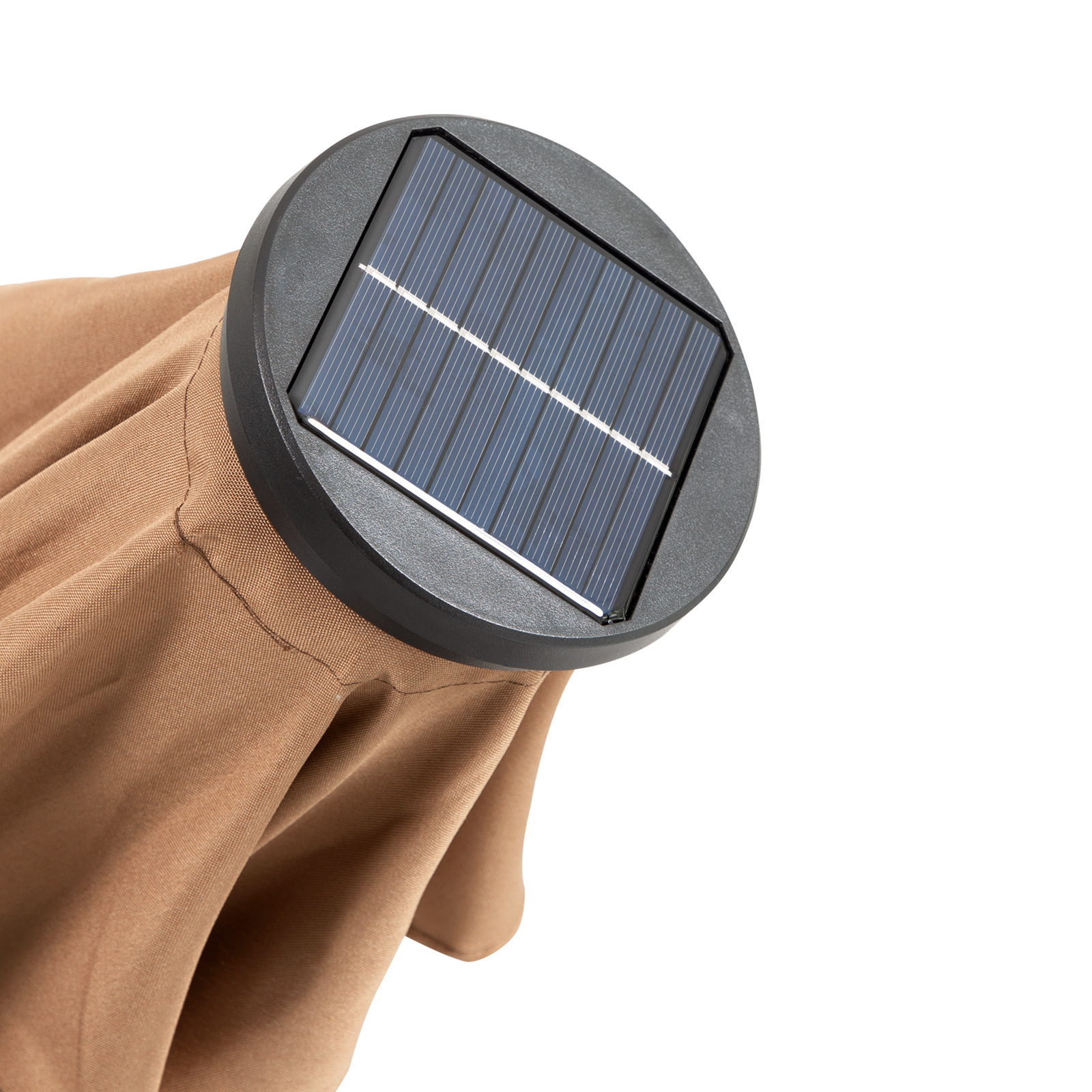 Sombrilla solar para exteriores para patio de villa, protección solar para balcón, ocio en el hogar, instalación de puestos, con poste central giratorio, venta al por mayor. image 3