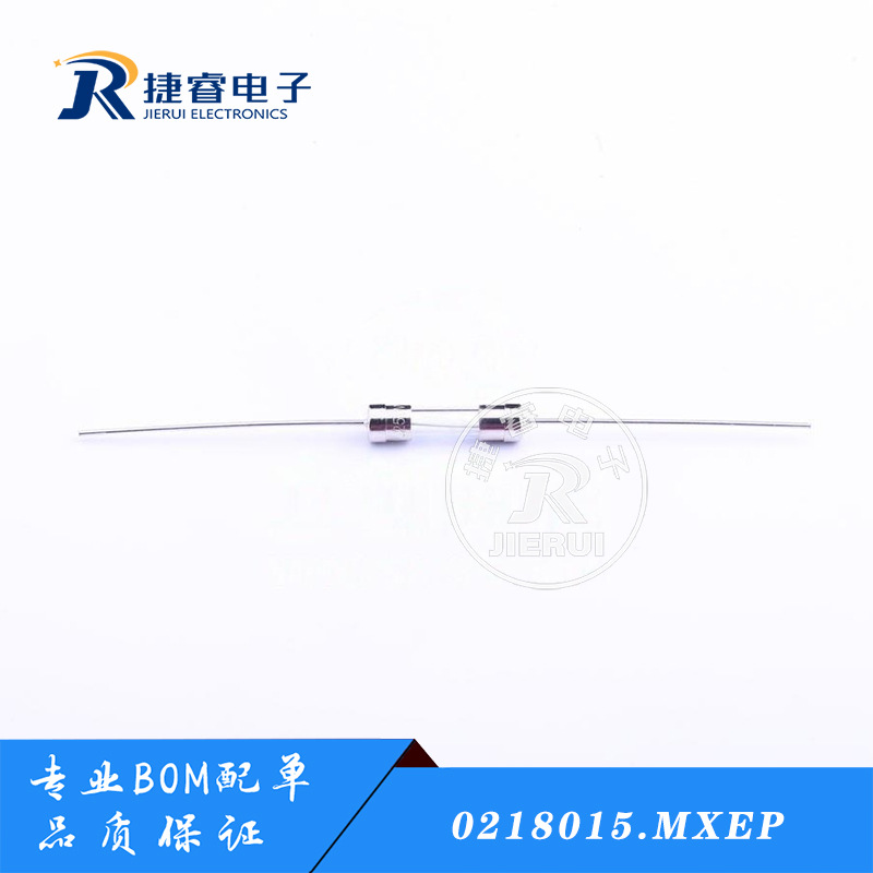 0218015.MXEP力特5*20慢熔玻璃保险丝管T15AL250VP 15A安 带引脚