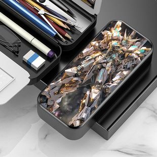 Gundam pencil case twelve constellation mecha warrior children pencil case elementary school student pencil case boys creative cartoon
