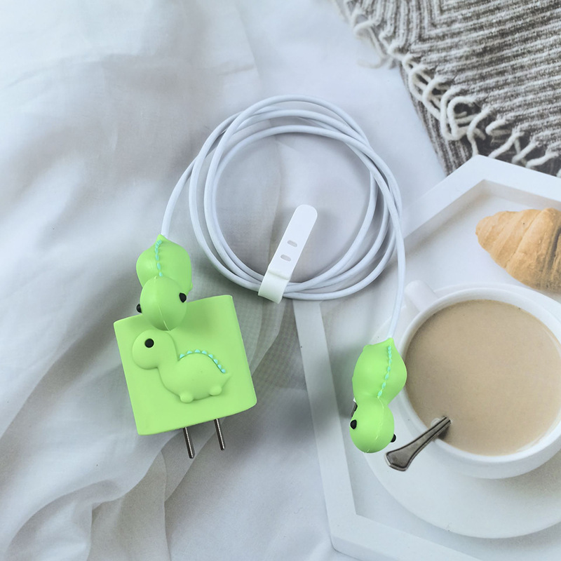 Apple 20w cabeza de carga cubierta de protección de cable de datos cargador cubierta de protección de cable de carga enrollador anti-ruptura