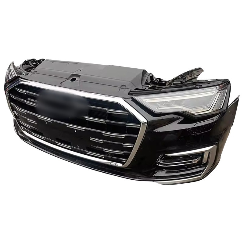 Suitable for Audi A6 Bumper C8 Front Mouth A6L Front Bumper Assembly Hood Fender Original Car Parts