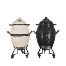 bbq21寸户外烧烤炉木炭 陶瓷吊烧炉家用户外陶瓷烧烤炉 烤肉炉