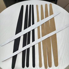 麂皮绒包布黑色/米黄色发箍内衬贴条免胶水高粘度DIY头饰发饰配件