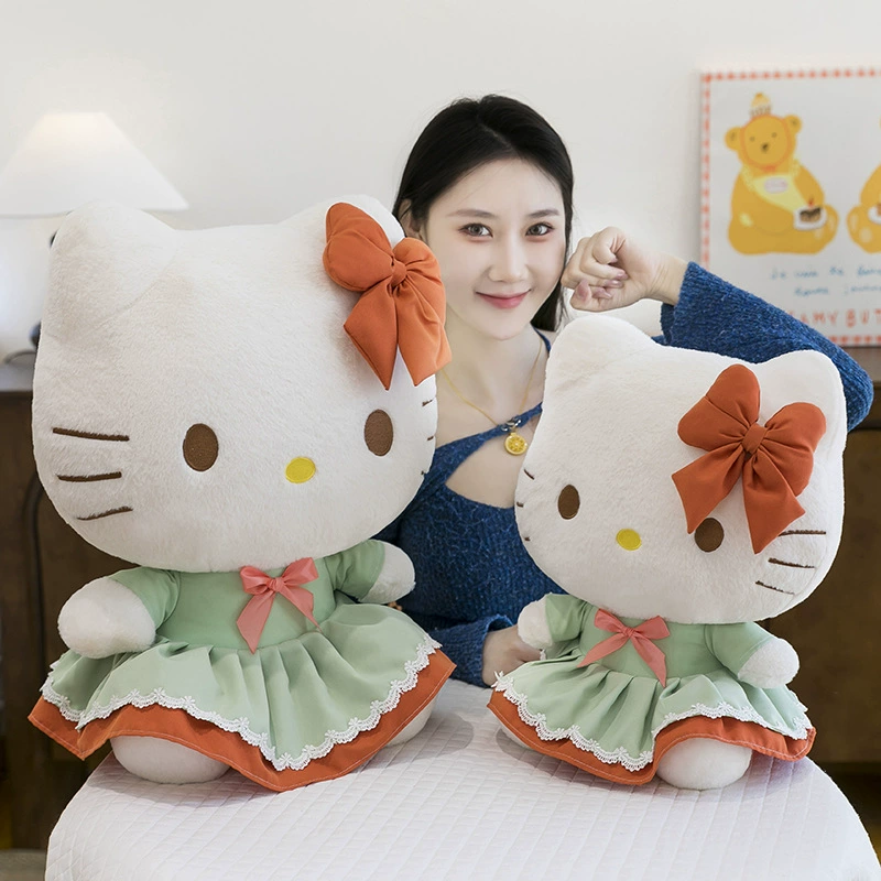 Hello Kitty, хелло китти, плюшевая милая игрушка, тряпичная кукла, подарок для девочки