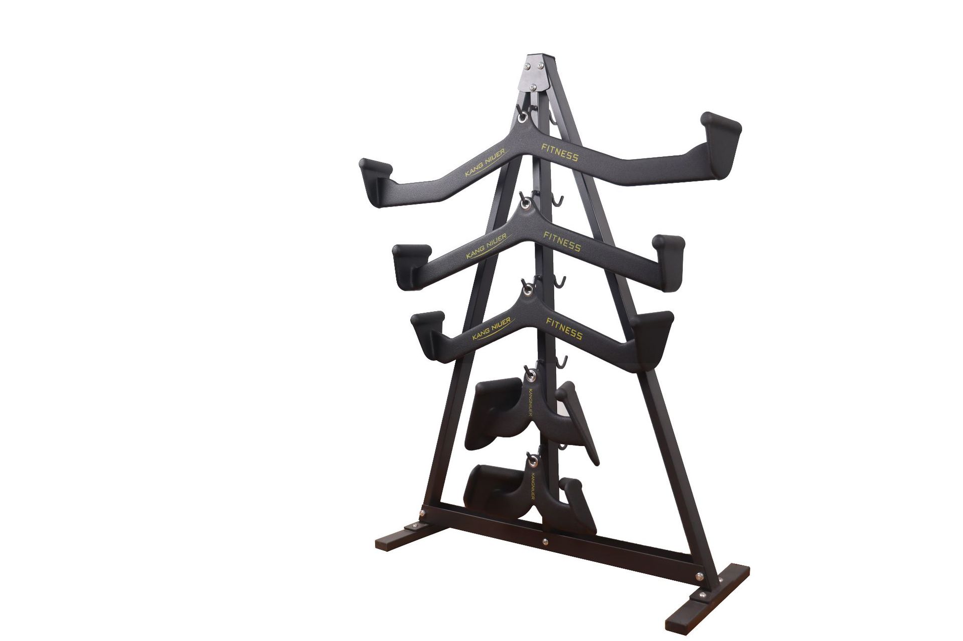Juego de barras de dominadas con revestimiento plástico para fitness, juego de cinco o ocho piezas para posiciones alta y baja, equipo de barra para entrenamiento de dominadas, multifuncional.