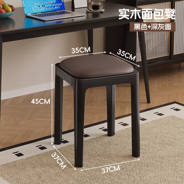 Piernas negras gris oscuro