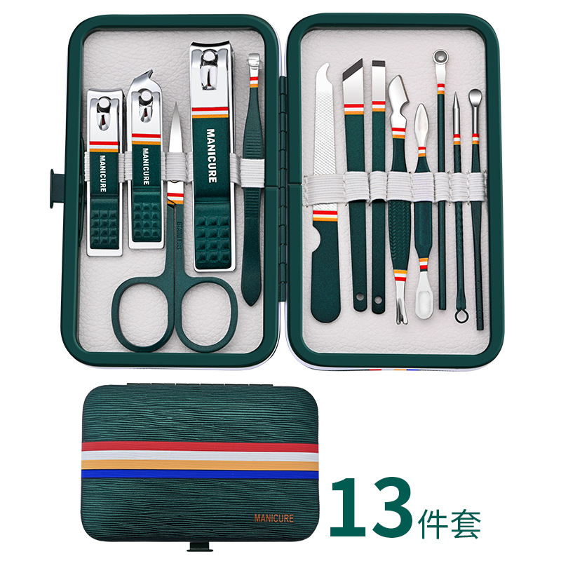 Kit de cortador de uñas, regalo para el hogar, alicates de uñas, cortadores de uñas, herramientas de cortador de uñas de piel muerta, pedicura image 9
