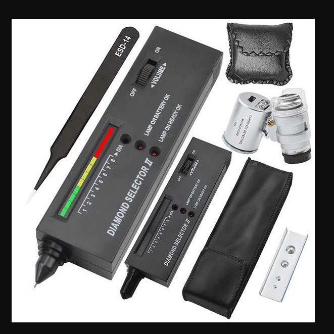 Алмазная тестовая ручка/Алмазная тестовая ручка/Алмазный измеритель теплопроводности/измеритель идентификации алмаза Набор жестких счетчиков