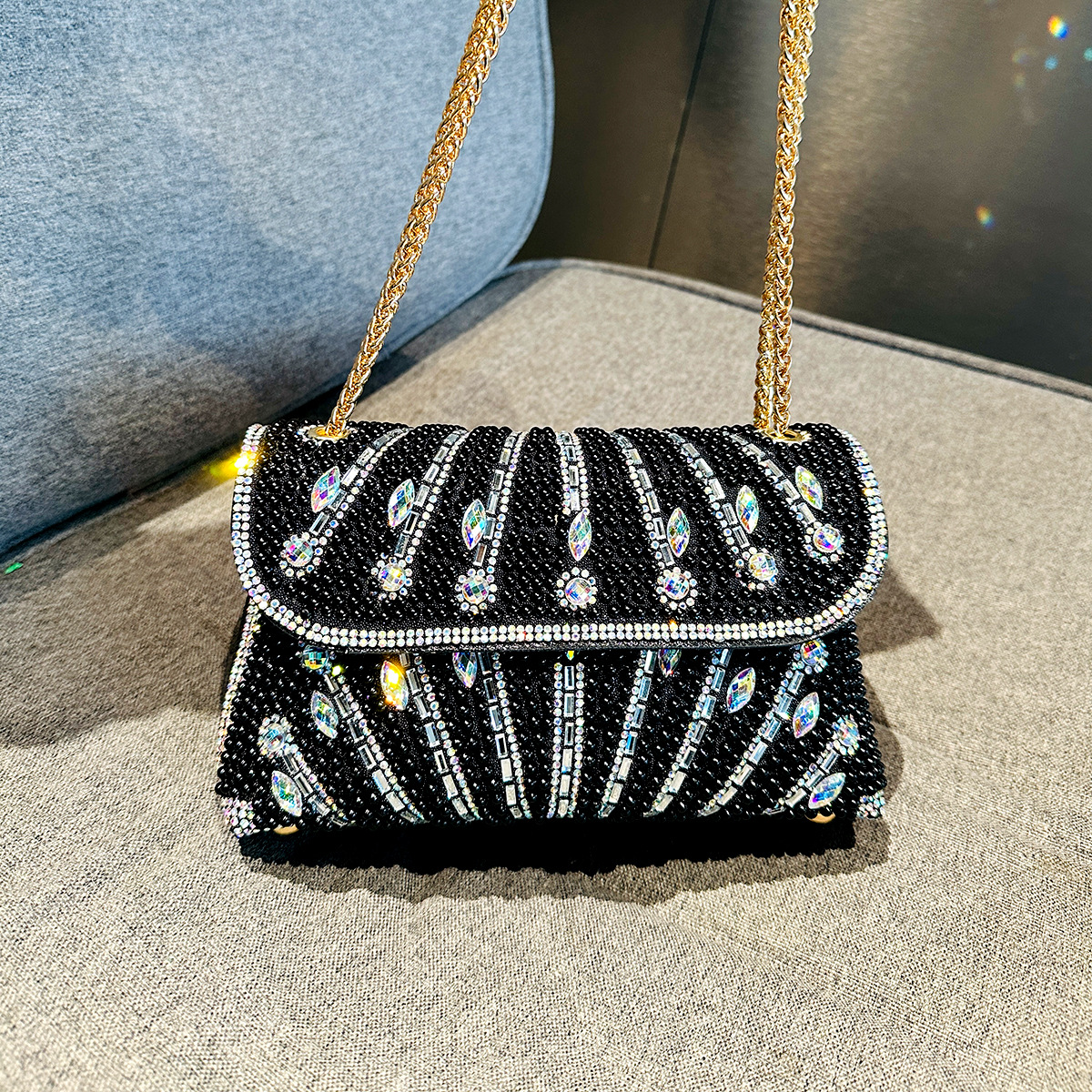 Women's Gender Pu Leather Solid Color Evening Bags
