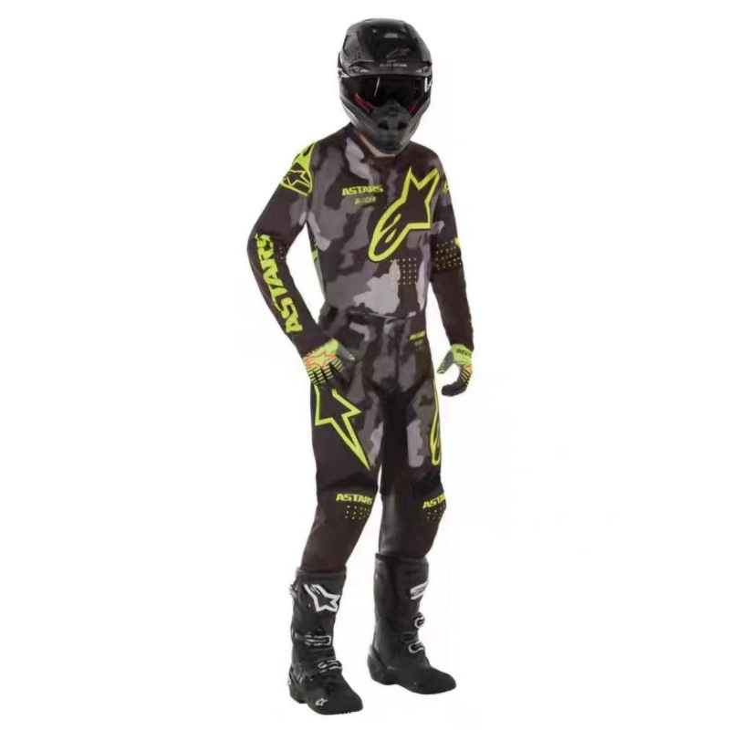 Fox Head Downhill Suit Mountain Bike Cycling Suit Men's and Women's Suit Moisture-Wicking Off-Road Motorcycle Racing Suit Cycling