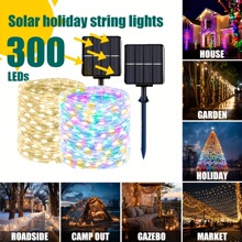 T 38821 Colorful Waterproof Solar Copper Wire Lights ��ɫ̫