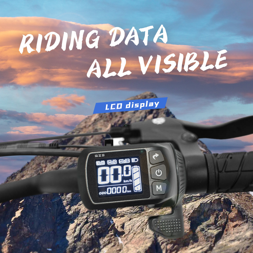 Bicycle mountain bike lithium battery power conversion accessories GZ3 LCD 24V36V48V ordinary connector