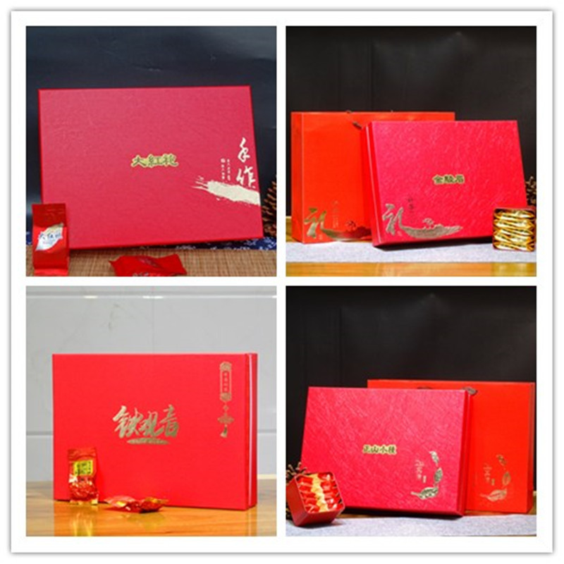 Fujian Tieguanyin Oolong Tea Da Hong Pao Black Tea Keemun Black Tea Jin Jun Mei Tea Gift Set Affordable Gift Box New Tea