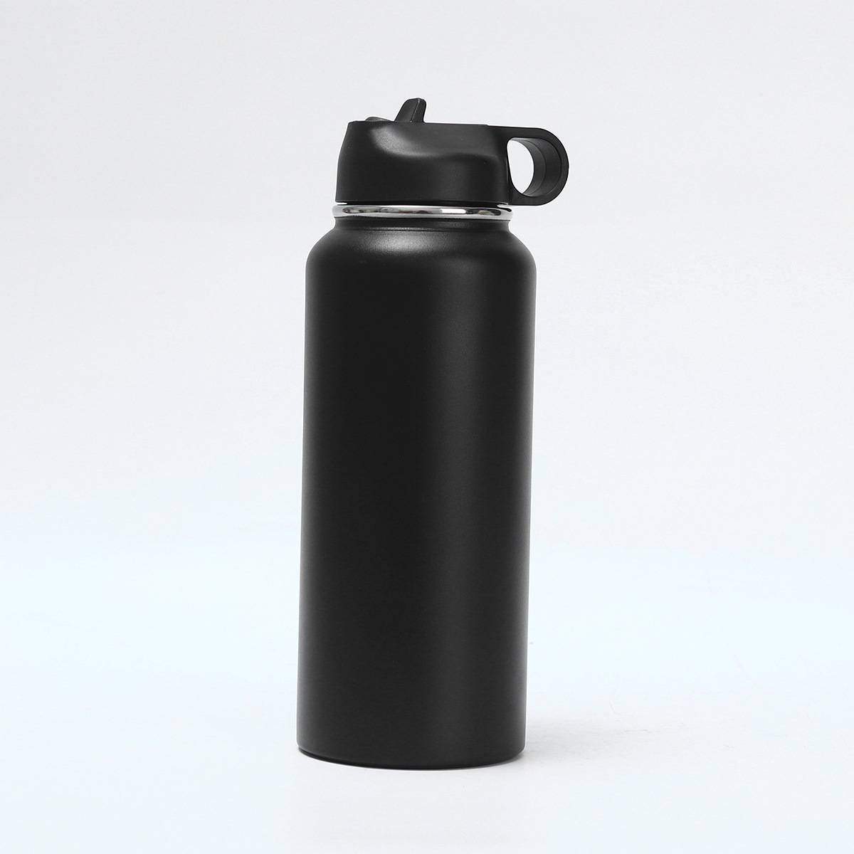 Botella espacial portátil estadounidense transfronteriza de gran capacidad para hombres y mujeres al aire libre botella deportiva de doble capa de taza de aislamiento de acero inoxidable portátil