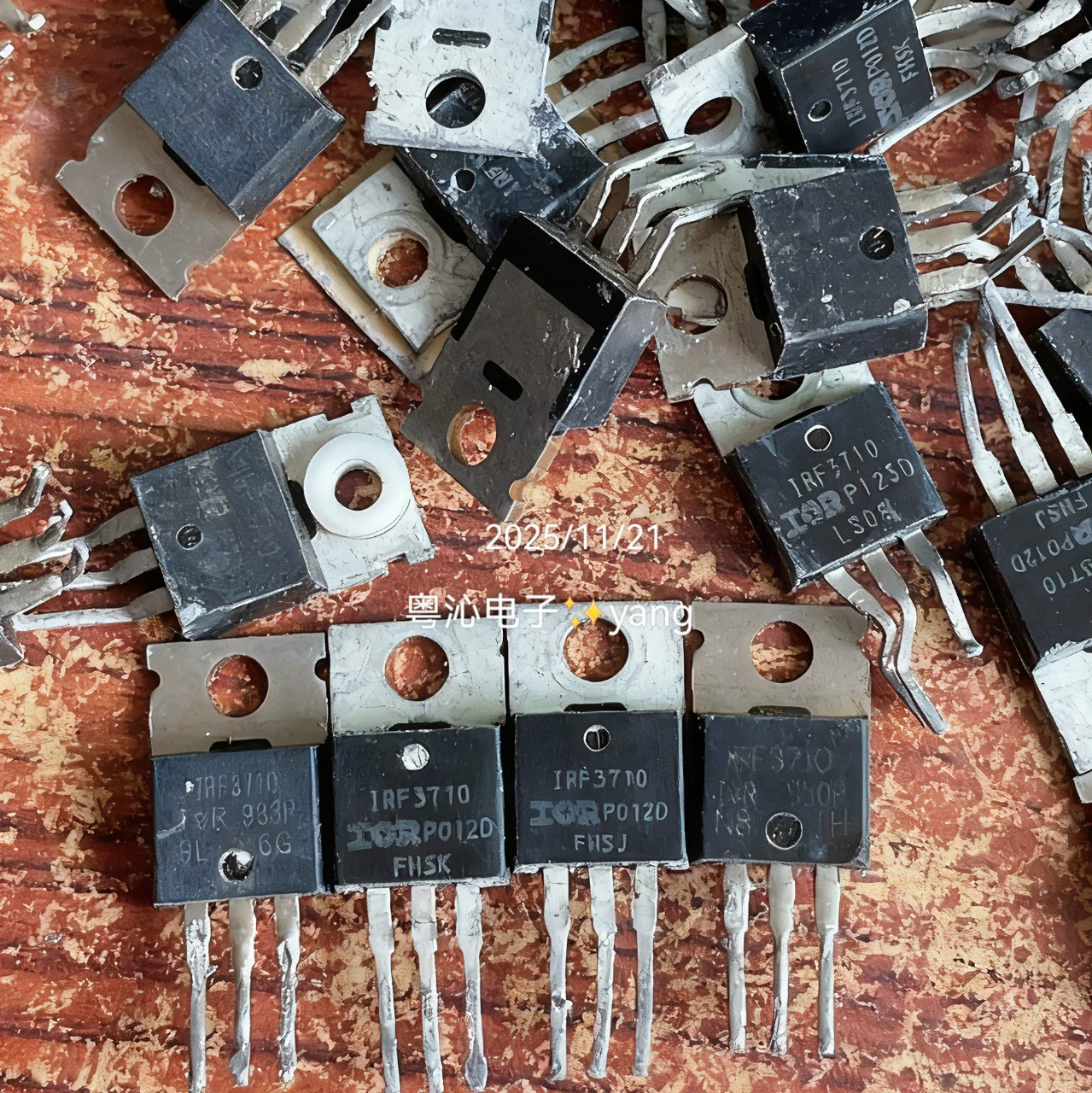 IRF3710 Оригинальный импортный разборка машины полевой эффект MOS трубки