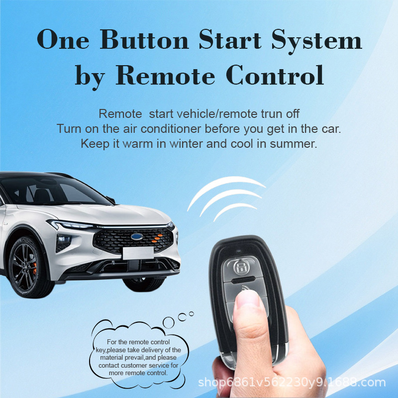 Cardot Keyless Ignition Modification with Bluetooth Mobile Phone Control for One-Touch Start and Remote Start of Gasoline or Diesel Vehicles