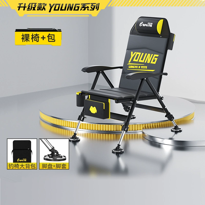 Foldable Handheld Chair, Increased Thickness, Aluminum-Magnesium Alloy Frame, Portable 44.7×30.7×9.7 cm